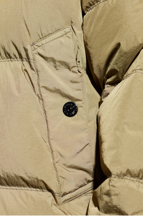 Stone Island Down jacket with stand-up collar
