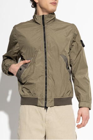 Stone Island Casaco leve com gola subida