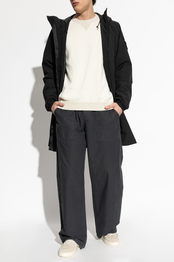 Stone Island Wattierte Parka mit Kapuze