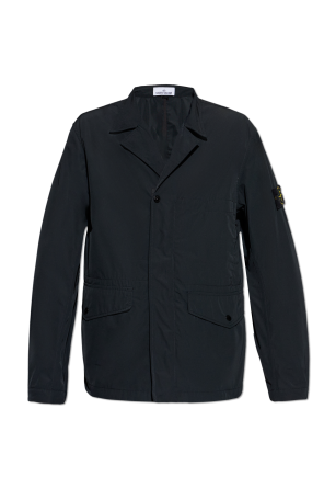 Lekka kurtka z naszywką z logo