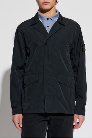 Stone Island Lightweight jacket with logo patch