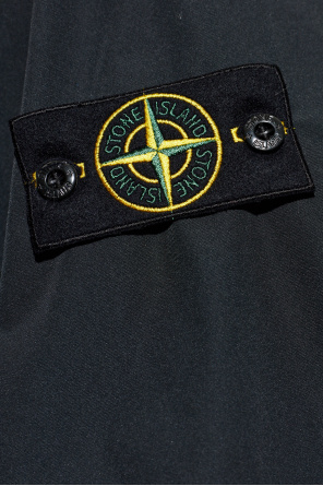 Stone Island Lightweight jacket with logo patch