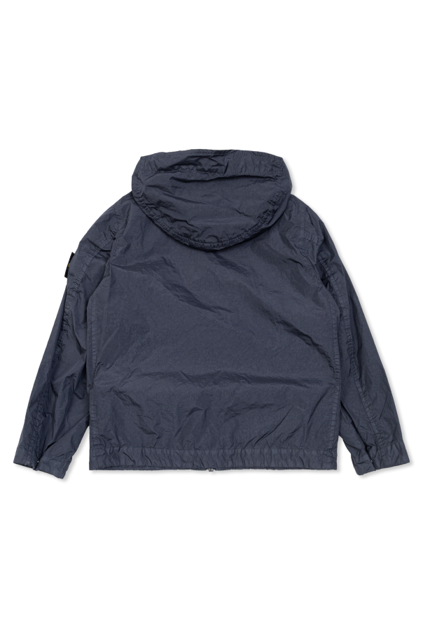 Stone Island Junior Lightweight jacket with logo patch