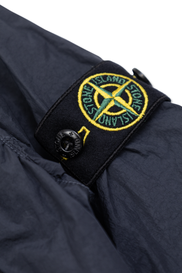 Stone Island Junior Lightweight jacket with logo patch
