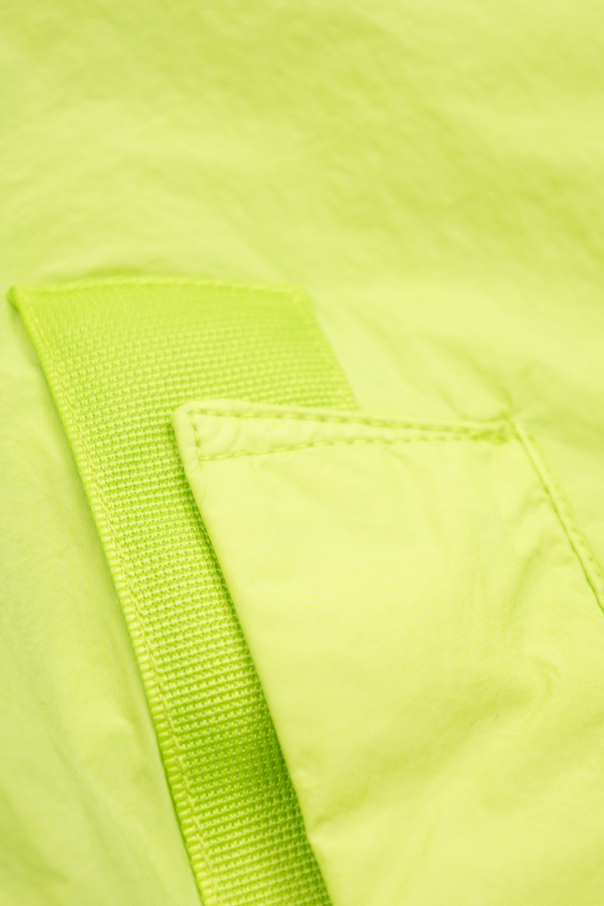 Stone Island Junior Leichte Jacke mit Logo-Aufnäher