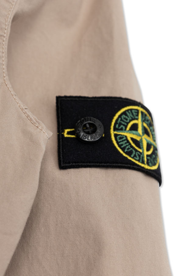 Stone Island Junior Kurtka z naszywką logo