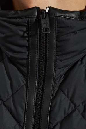 Moncler Casaco de penas reversível ‘Delviane’