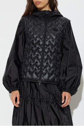 Moncler Mirage down jacket with detachable sleeves