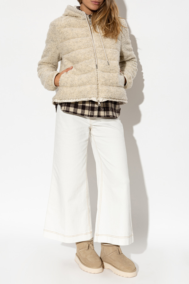 Moncler Quilted jacket with hood