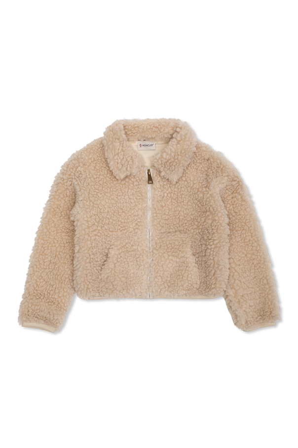 Furry sweatshirt od Moncler Enfant