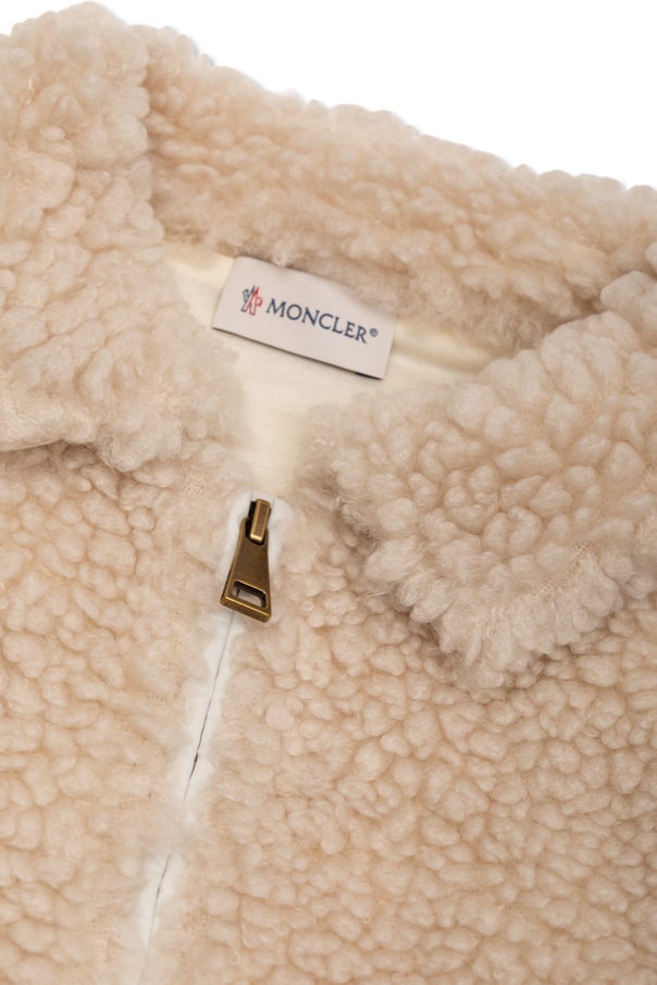 Moncler Enfant Furry sweatshirt