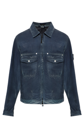 Denim jacket with pockets
