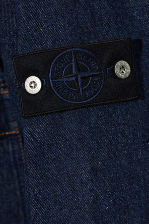 Stone Island Denim jacket with pockets
