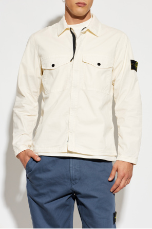 Stone Island Jacket with logo patch
