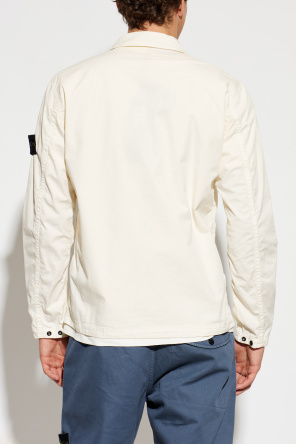 Stone Island Jacket with logo patch