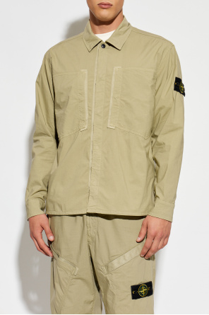 Stone Island Shirt with logo patch