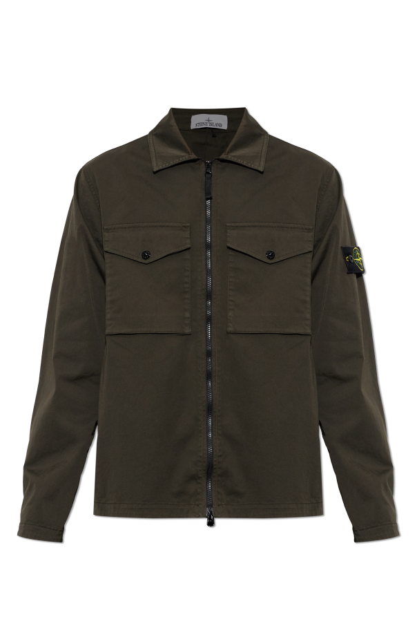 Shirt with logo od Stone Island