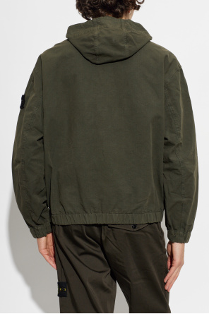 Stone Island Jacket with logo patch
