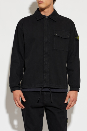 Stone Island Jacket with logo patch