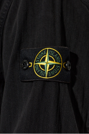 Stone Island Jacket with logo patch