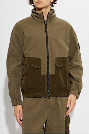 Stone Island Casaco com capuz retrátil