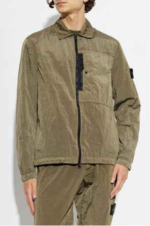 Stone Island Jacket with logo patch