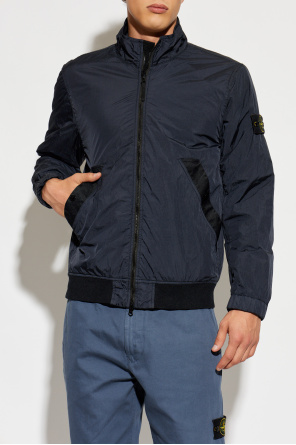 Stone Island Jacket with logo patch
