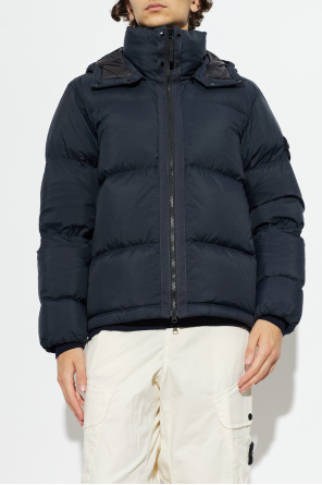 Stone Island Quilted jacket with hood