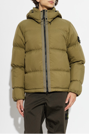 Stone Island Quilted jacket with hood