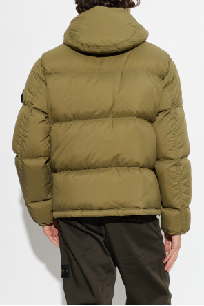 Stone Island Quilted jacket with hood