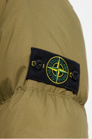 Stone Island Quilted jacket with hood