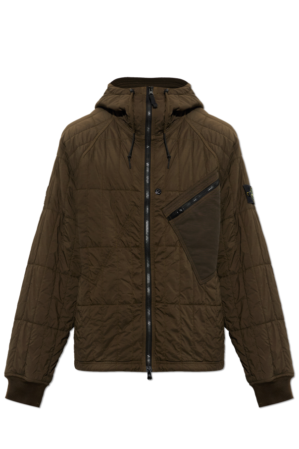 Quilted jacket with hood od Stone Island