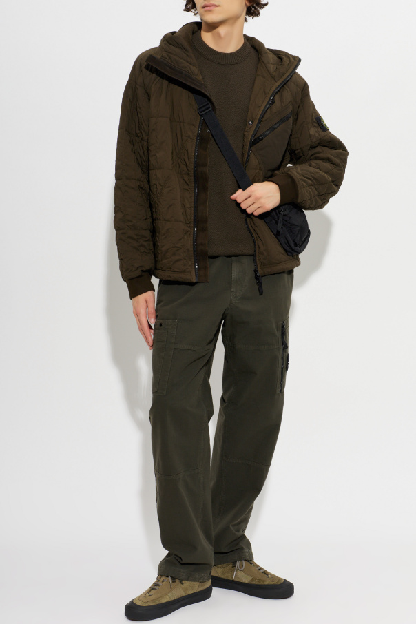 Stone Island Casaco acolchoado com capuz
