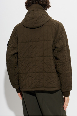 Stone Island Casaco acolchoado com capuz