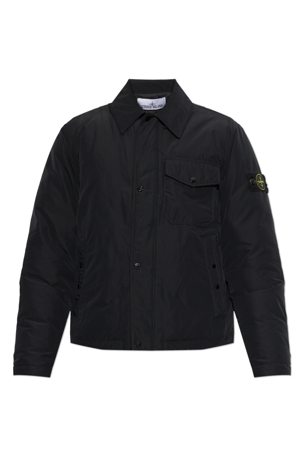 Down jacket with collar od Stone Island