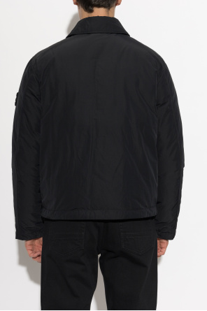 Stone Island Пухено яке с яка