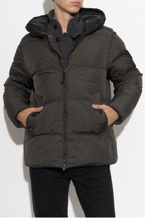 Stone Island Пухено яке с качулка