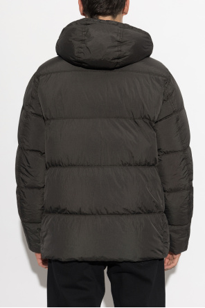 Stone Island Пухено яке с качулка