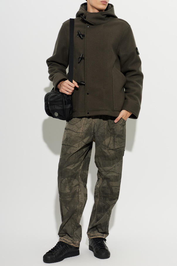 Stone Island Zateplená bunda s kapucňou