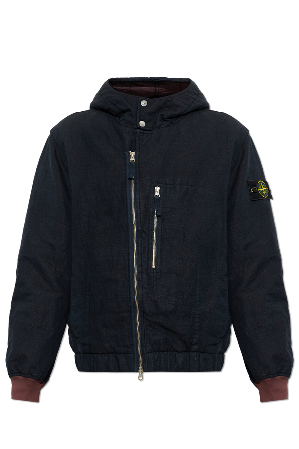 Insulated hooded jacket od Stone Island