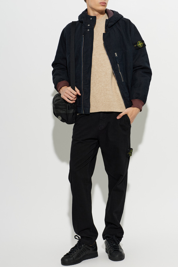 Stone Island Insulated hooded jacket
