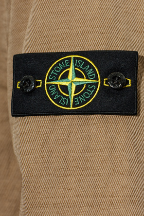 Stone Island Zateplená bunda s nášivkou s logom