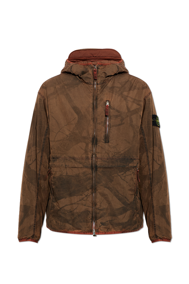 Hooded insulated jacket od Stone Island
