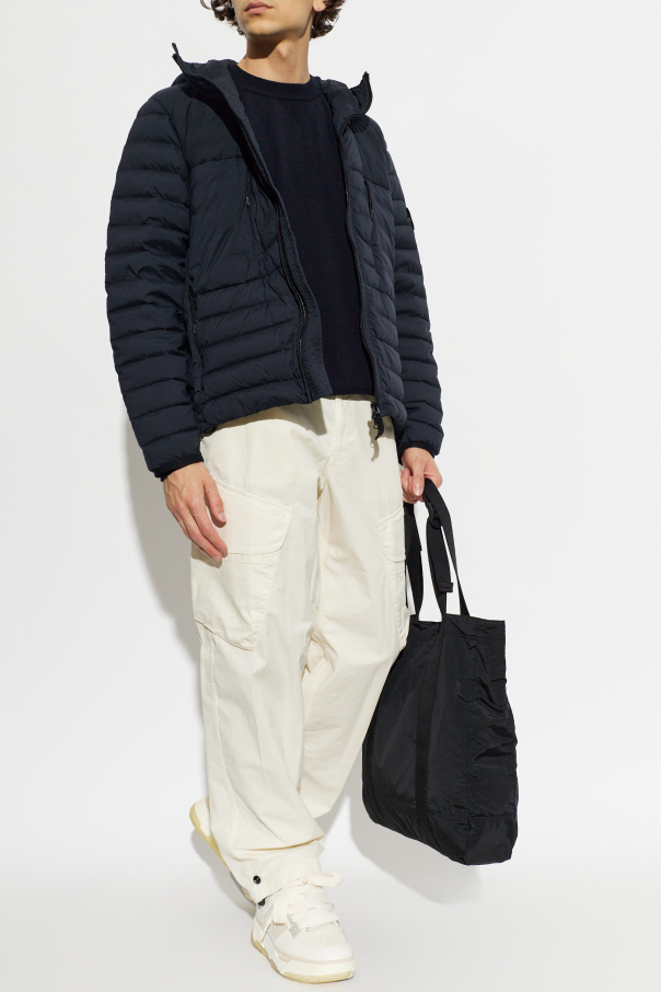 Stone Island Quilted jacket with hood