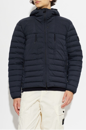 Stone Island Quilted jacket with hood