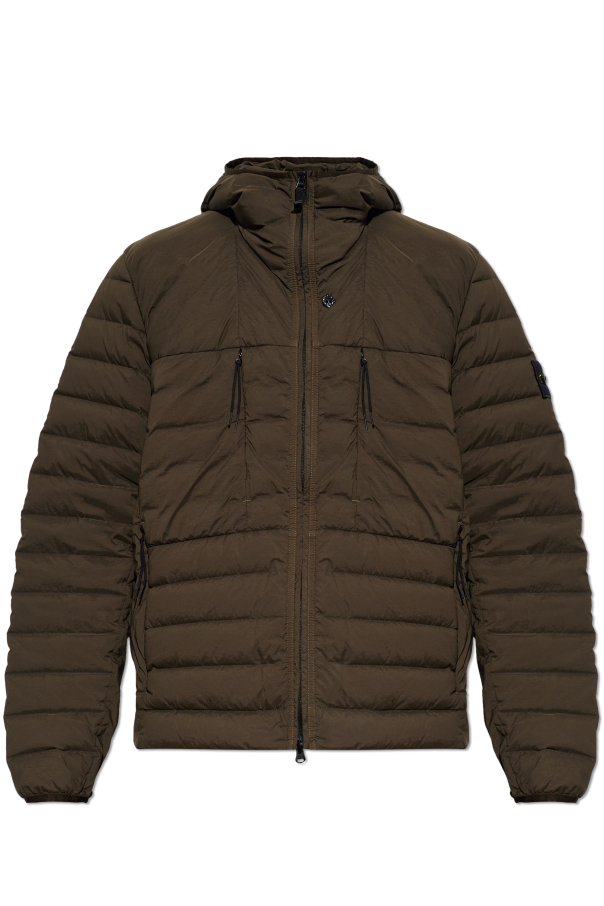 Quilted jacket with hood od Stone Island
