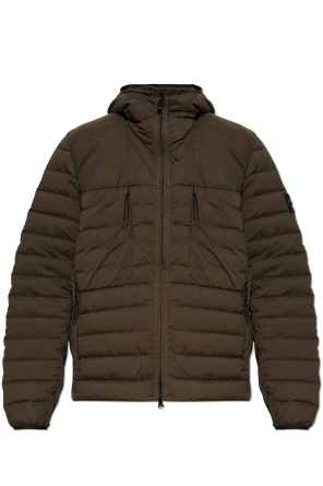 Quilted jacket with hood