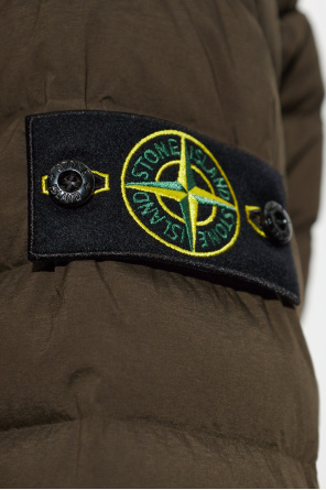 Stone Island Quilted jacket with hood