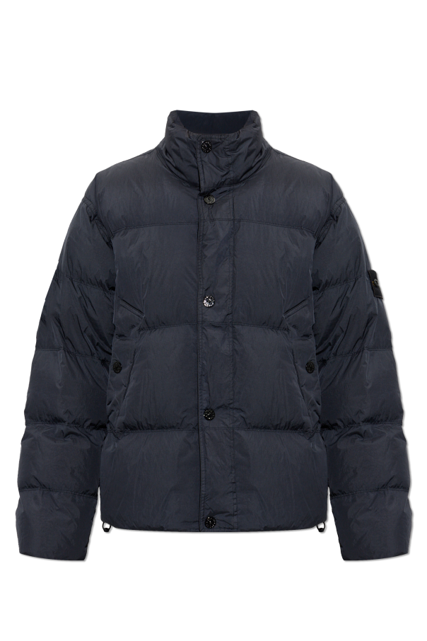 Down jacket with stand-up collar od Stone Island