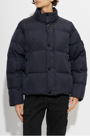 Stone Island Casaco acolchoado com gola subida